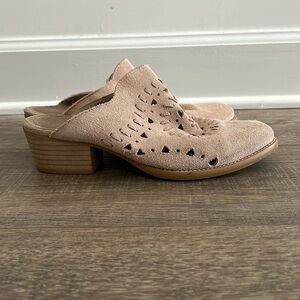 Musse & Cloud Boho Suede Clogs